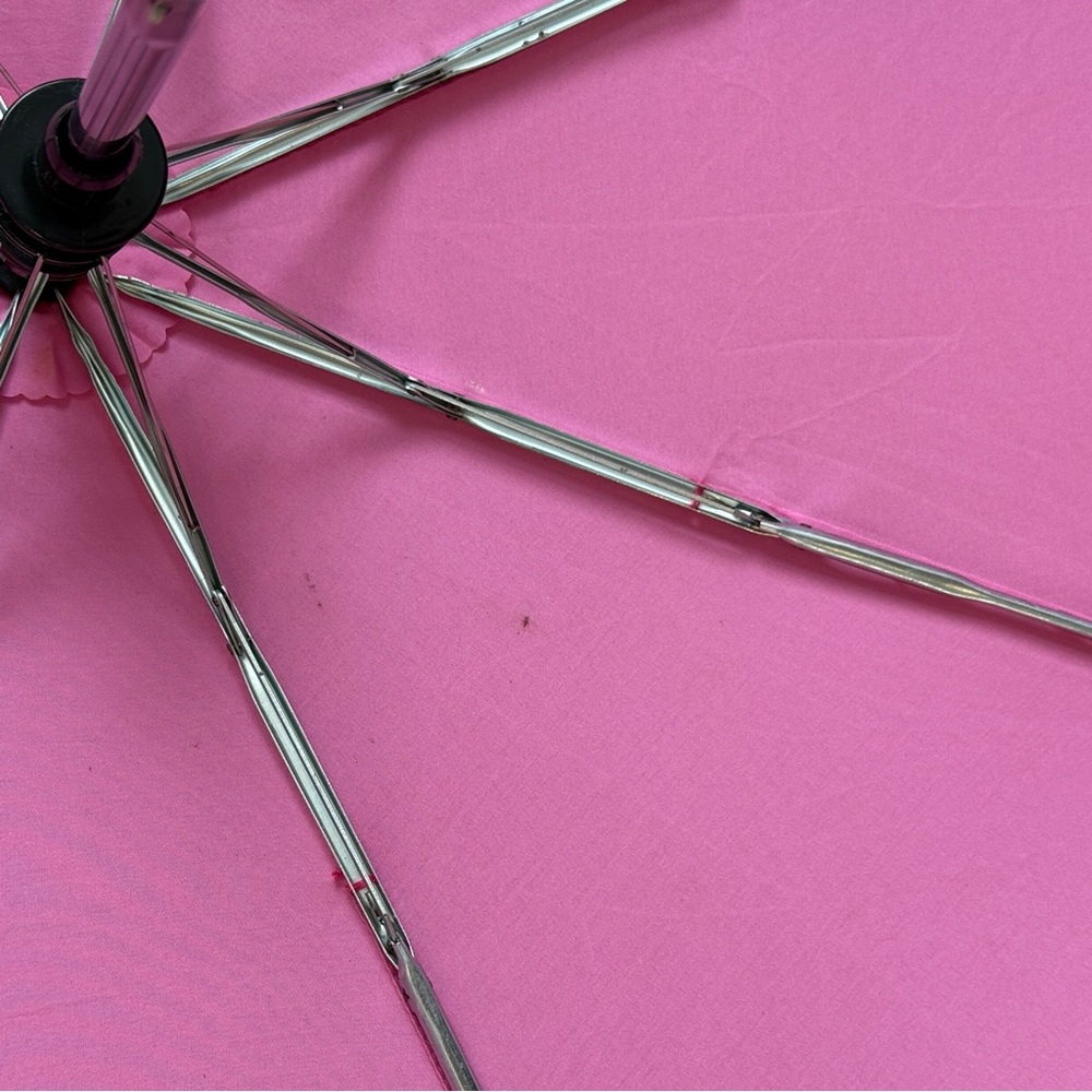 POLO Ralph Lauren Collapsible Umbrella Bubblegum Pink - Picture 10 of 14